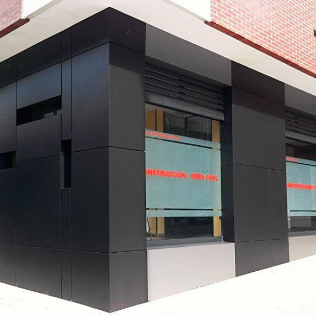 Fachadas ventiladas en Asturias con Talleres Naser